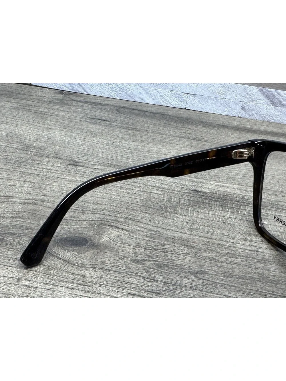 Burberry 2443 3002 Eyeglasses Women's Dark Havana Full Rim Square 53[]17-140